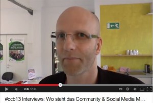 Volker Davids - CommunityCamp Berlin 2013