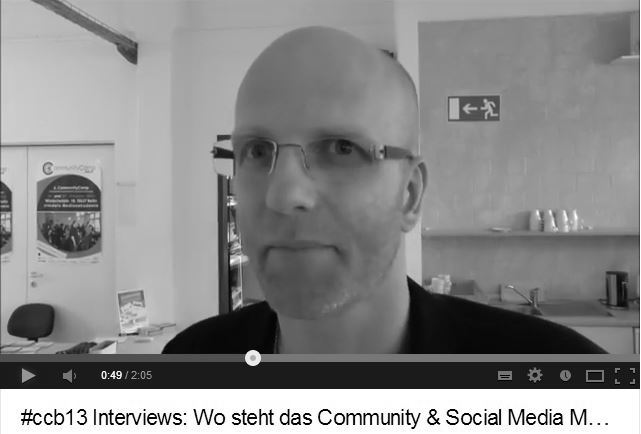 Volker Davids: Wo steht das Community und Social Media Managemement heute?