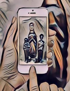 Die drei heiligen Königinnen by Volker Davids Ausschnitt